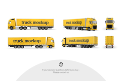 Truck Mockup Set Product Image 4