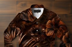 Brown Flowers Digital Papers Bundle Product Image 4