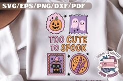 Halloween Cute Funny SVG T shirt Quotes Design Product Image 1
