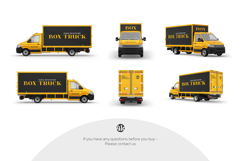 Box Truck Mockup Set Product Image 4