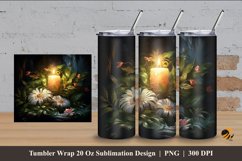 Dim Light Tumbler Wrap Sublimation Design 4 Product Image 1