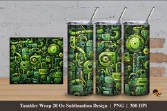 Machine System Tumbler Wrap Sublimation Design 4 Product Image 1