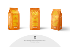 Coffee Bag Mockup Set Product Image 4