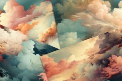 Autumn Clouds Seamless Patterns Product Image 6