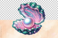 Pearl Shell Clipart - 04 Variation Product Image 4