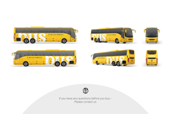 Bus Mockup Set Product Image 4