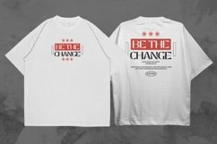 Minimal Streetwear Typographic T-shirt Design Bundle Product Image 4