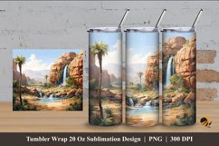 Beautiful Morning Tumbler Wrap Sublimation Design 4 Product Image 1