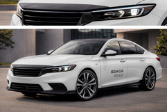 Sedan Car Mockup Set Product Image 4