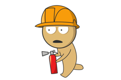 Vector firefighter characters Product Image 4