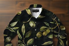 Olive Pattern Digital Papers Bundle Product Image 4