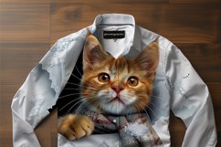 Cat Peeking Digital Papers Bundle Product Image 4