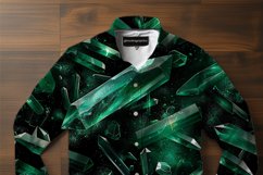 Emerald Crystal Digital Papers - 04 Variations Product Image 4