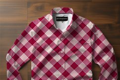 Red Plaid Digital Papers Bundle Product Image 4