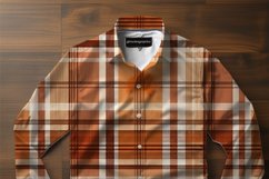 Western Autumn Plaid Digital Papers Bundle Product Image 4
