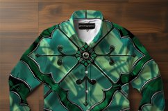 Emerald Glass Digital Papers Bundle Product Image 4