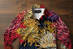 Multidimensional Shading Flower Digital Papers Bundle Product Image 4