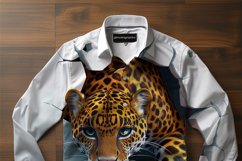 Cheetah Peeking Digital Papers - 04 Variations Product Image 4