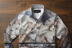 Watercolor Cats Digital Papers Bundle Product Image 4