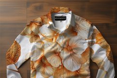 Orange Flower sDigital Papers Bundle Product Image 4