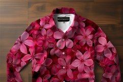 Pink Flower Digital Papers Bundle Product Image 4