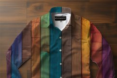 Rainbow WoodPlanks Digital Papers Bundle Product Image 4