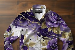 Purple Roses Digital Papers Bundle Product Image 4