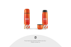 Thermos Bottle Mockup Set Product Image 4