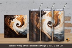 Coffee Blend Tumbler Wrap Sublimation Design 4 Product Image 1