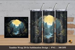Beautiful Bird Moments Tumbler Wrap Sublimation Design 4 Product Image 1