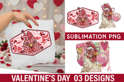 Valentine 's Day Sublimation - Valentine Sublimation PNG Des Product Image 1