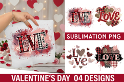 Valentine 's Day Sublimation - Valentine Sublimation PNG Des Product Image 1