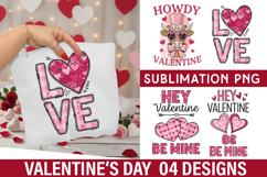 Valentine 's Day Sublimation - Valentine Sublimation PNG Des Product Image 1