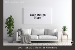 Wall Poster Mockup Design Illustration 4 Product Image 1