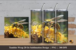 Natural Sweetness Tumbler Wrap Sublimation Design 4 Product Image 1