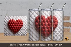 Love Pillow Tumbler Wrap Sublimation Design 4 Product Image 1