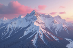 Snow Covered Mountain Background Product Image 1