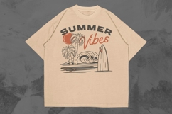 Vintage Surfing T-shirt Design Bundle Product Image 5