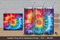 Watercolor Wood Texture Tumbler Wrap Sublimation Design 4 Product Image 1
