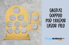 Cactus Coffee Pod Stand Laser Cut Project Product Image 1