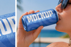 Energy Drink Can Mockup Set Product Image 4