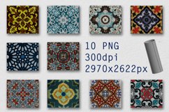 10 Tumbler Straight 20 OZ Sublimation Mosaic Wrap Design Product Image 4