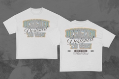 Designed Vintage Urban T-shirt Design Product Image 1