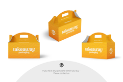 Takeaway Packaging Mockup Set Product Image 4