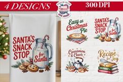 Christmas KITCHEN Quote Clipart PNG Sublimation 4 Design Product Image 1