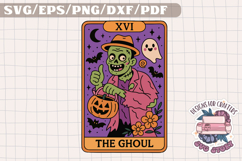 Halloween Tarot Card Funny SVG T shirt Quotes Design Product Image 1