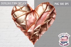 Valentine Heart Symbol Love Sublimation Design PNG Heart Product Image 1