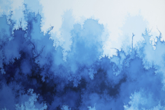 White Blue Watercolor Background Product Image 1