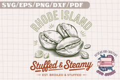 USA STATE America Vintage SVG Monochrome Design Food Product Image 1