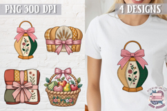 Fall Patchwork Clipart PNG Sublimation 4 Designs Product Image 1